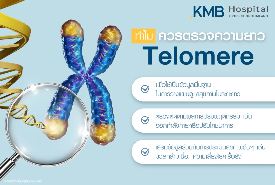 ทำไมจึงควรตรวจความยาว Telomere