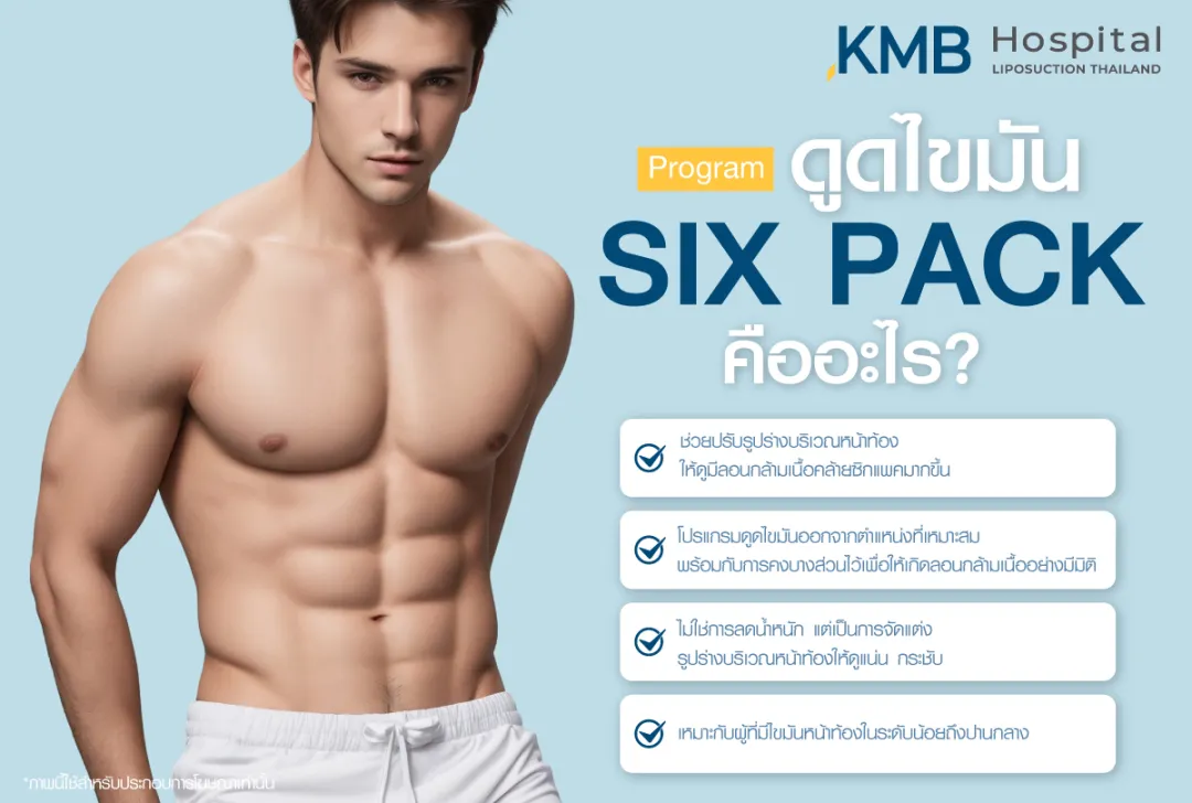 ดูดไขมัน Six Pack คืออะไร