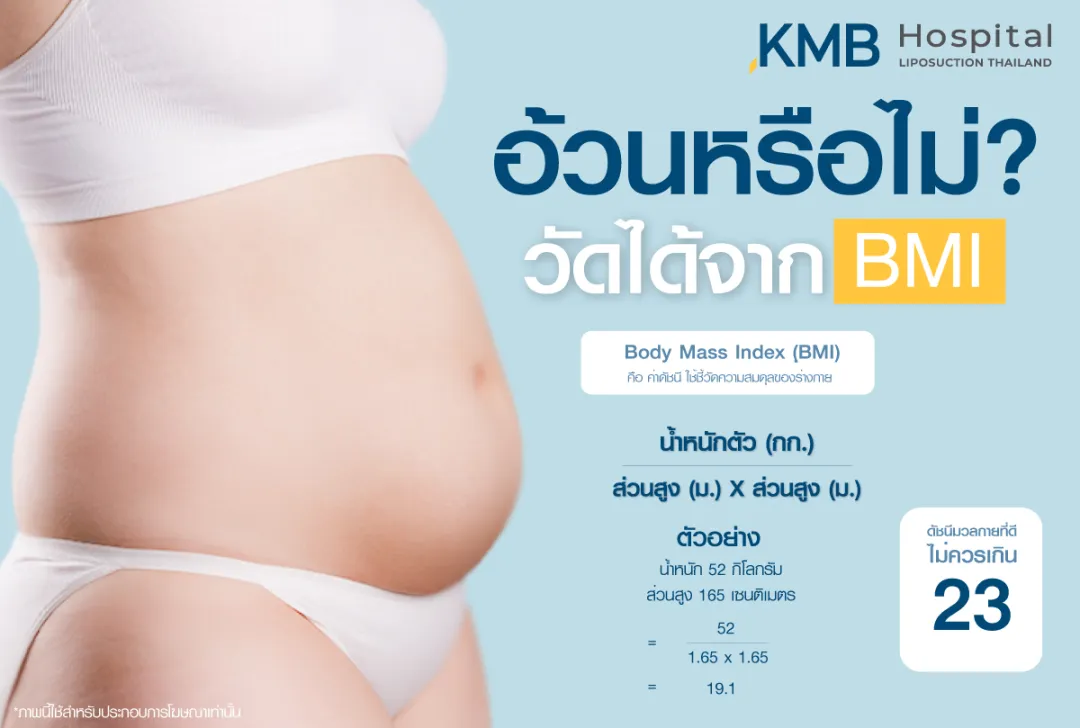 อ้วนหรือไม่วัดได้จาก BMI