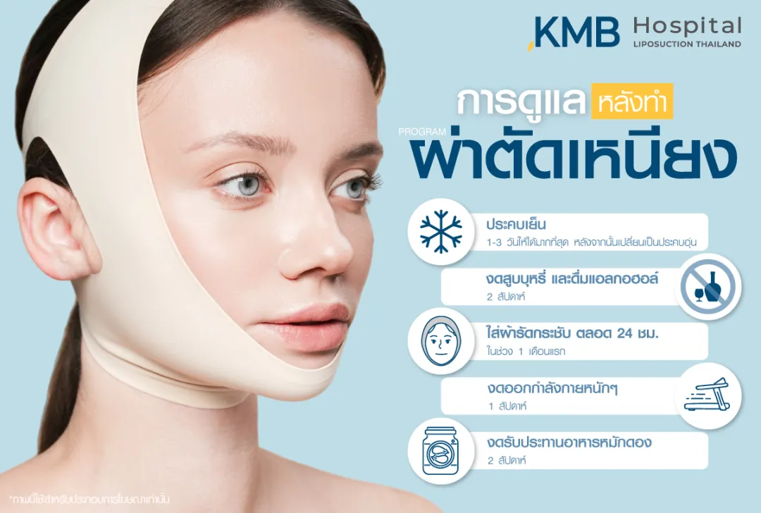 การดูแลตัวเองหลังผ่าตัดเหนียง