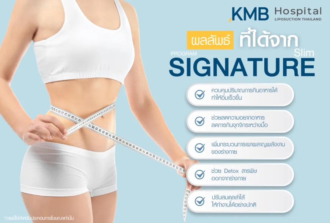 ผลลัพธ์ที่ได้จากโปรแกรม Signature Slim