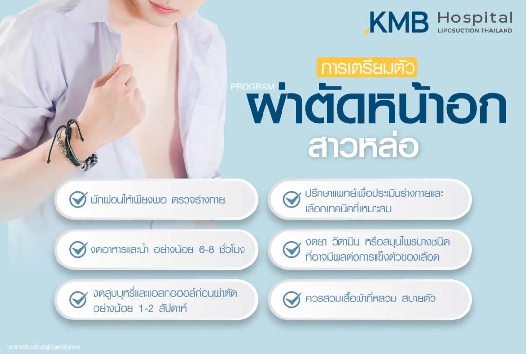 การเตรียมตัวผ่าตัดหน้าอกสาวหล่อ