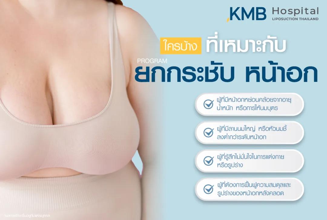 ใครบ้างที่เหมาะกับการยกกระชับหน้าอก